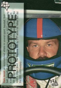 1994 Press Pass - Prototype #P1 Dale Jarrett Back