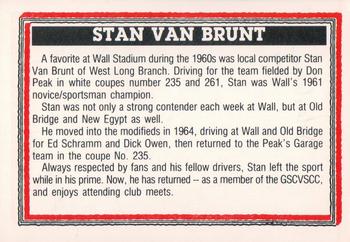 1994 Motorsports '94 Racing Legends #94-3 Stan Van Brunt Back