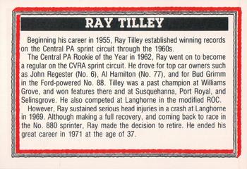 1994 Motorsports '94 Racing Legends #94-4 Ray Tilley Back