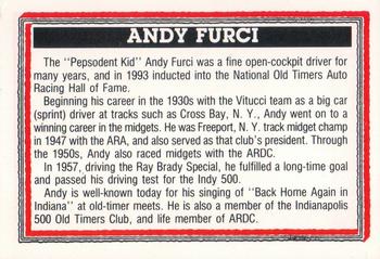 1994 Motorsports '94 Racing Legends #94-6 Andy Furci Back