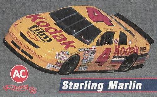 1995 AC Racing #NNO Sterling Marlin Front