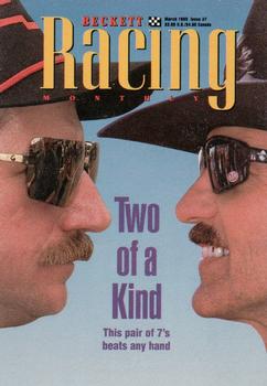 1995 Beckett Racing #NNO Dale Earnhardt / Richard Petty Front