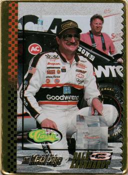 1995 Metailic Impressions Dale Earnhardt 5 Card Tin #2 Dale Earnhardt Front