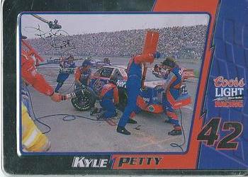 1995 Metallic Impressions Kyle Petty 5 Card Tin #5 Kyle Petty Front