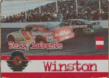 1997 Metallic Impressions Winston Terry Labonte #8 Terry Labonte Front
