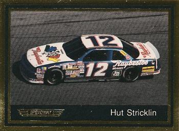 1992 Speedway Limited Edition Number 3 #NNO Hut Stricklin Front