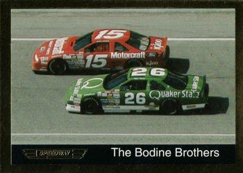 1992 Speedway Limited Edition Number 5 #NNO Brett Bodine / Geoff Bodine Front