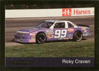 1992 Speedway Limited Edition Number 6 #NNO Ricky Craven Front