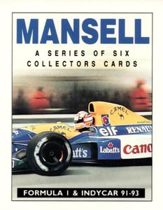 1994 Golden Era Mansell #NNO Title Card Front