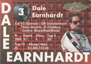 1995 Raceway Classics #NNO Dale Earnhardt Back