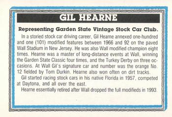 1995 Motorsports '95 Racing Legends #95-9 Gil Hearne Back