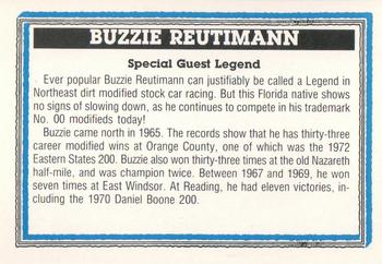1995 Motorsports '95 Racing Legends #95-13 Buzzie Reutimann Back