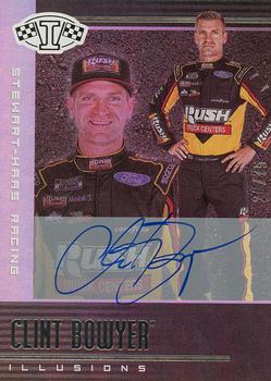 2020 Panini Chronicles - Illusions Autographs #1 Clint Bowyer Front