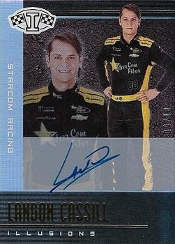 2020 Panini Chronicles - Illusions Autographs Gold #19 Landon Cassill Front