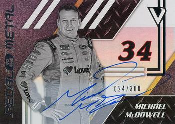 2020 Panini Chronicles - Pedal to the Metal Autographs #15 Michael McDowell Front
