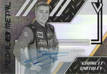 2020 Panini Chronicles - Pedal to the Metal Autographs Black #4 Garrett Smithley Front