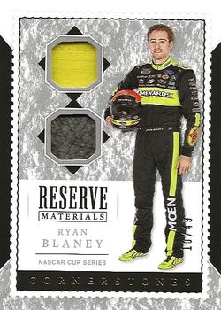 2020 Panini Chronicles - Reserve Materials Gold #RM-RB Ryan Blaney Front