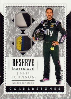 2020 Panini Chronicles - Reserve Materials Holo Silver #RM-JJ Jimmie Johnson Front