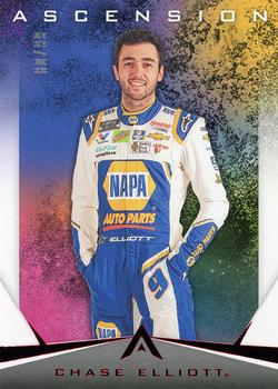 2020 Panini Chronicles - Ascension Red #3 Chase Elliott Front