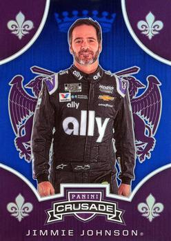 2020 Panini Chronicles - Crusade Blue #20 Jimmie Johnson Front