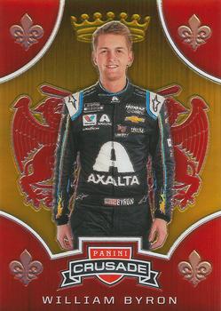 2020 Panini Chronicles - Crusade Gold #13 William Byron Front