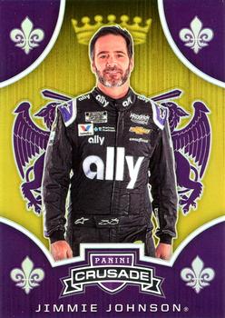 2020 Panini Chronicles - Crusade Gold #20 Jimmie Johnson Front