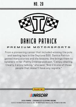 2020 Panini Chronicles - Illusions #20 Danica Patrick Back