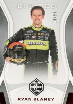 2020 Panini Chronicles - Limited Red #7 Ryan Blaney Front