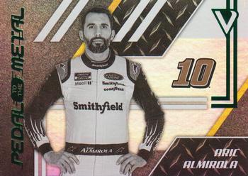 2020 Panini Chronicles - Pedal to the Metal Green #38 Aric Almirola Front