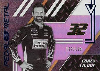 2020 Panini Chronicles - Pedal to the Metal Blue #39 Corey LaJoie Front
