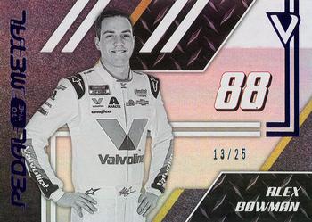 2020 Panini Chronicles - Pedal to the Metal Purple #40 Alex Bowman Front
