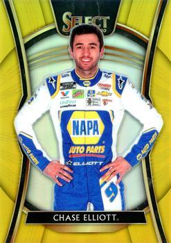 2020 Panini Chronicles - Select Gold #4 Chase Elliott Front