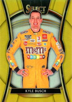 2020 Panini Chronicles - Select Gold #14 Kyle Busch Front