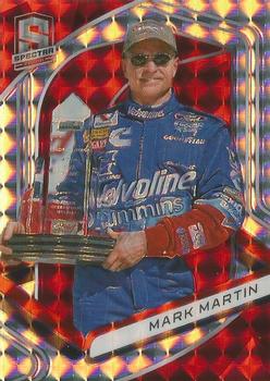 2020 Panini Chronicles - Spectra Red Mosiac #76 Mark Martin Front