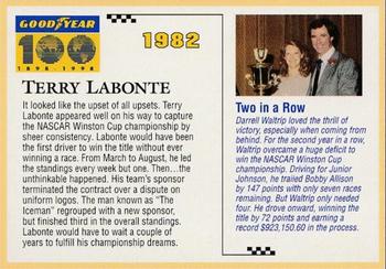 1998 Goodyear #1982 Terry Labonte Back