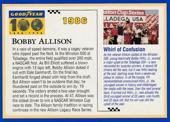 1998 Goodyear #1986 Bobby Allison Back