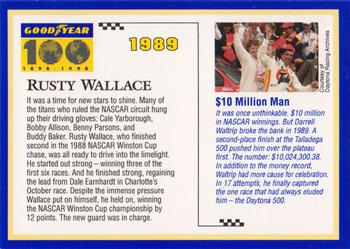 1998 Goodyear #1989 Rusty Wallace Back
