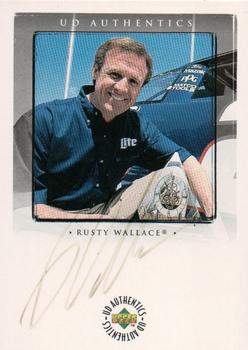 1998 Upper Deck Authentics #RW-1 Rusty Wallace Front