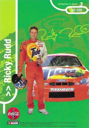 1999 Coca-Cola - Go 220 #3 Ricky Rudd Front