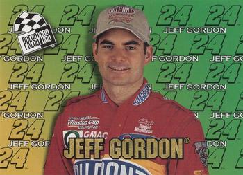 1999 Press Pass - Promos #1 Jeff Gordon Front