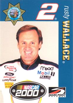 2000 CHP Sears Point Raceway #NNO Rusty Wallace Front