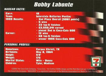 2000 Coca-Cola 7-Eleven #NNO Bobby Labonte Back