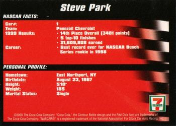2000 Coca-Cola 7-Eleven #NNO Steve Park Back