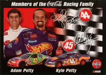 2000 Coca-Cola 7-Eleven #NNO Kyle Petty / Adam Petty Front