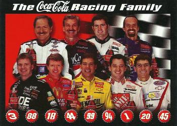2000 Coca-Cola 7-Eleven #NNO Jeff Burton / Dale Earnhardt / Bill Elliott / Dale Jarrett / Bobby Labonte / Steve Park / Adam Petty / Kyle Petty / Tony Stewart Front