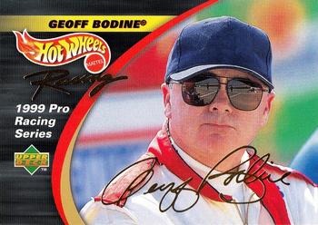 1999 Hot Wheels Pro Racing Upper Deck #GB8 Geoff Bodine Front