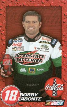 2001 Coca-Cola #NNO Bobby Labonte Front