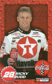 2001 Coca-Cola #NNO Ricky Rudd Front