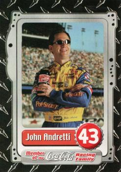 2001 Coca-Cola Racing Family #NNO John Andretti Front