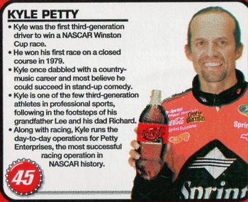 2001 Coca-Cola Racing Family Case #NNO Kyle Petty Front